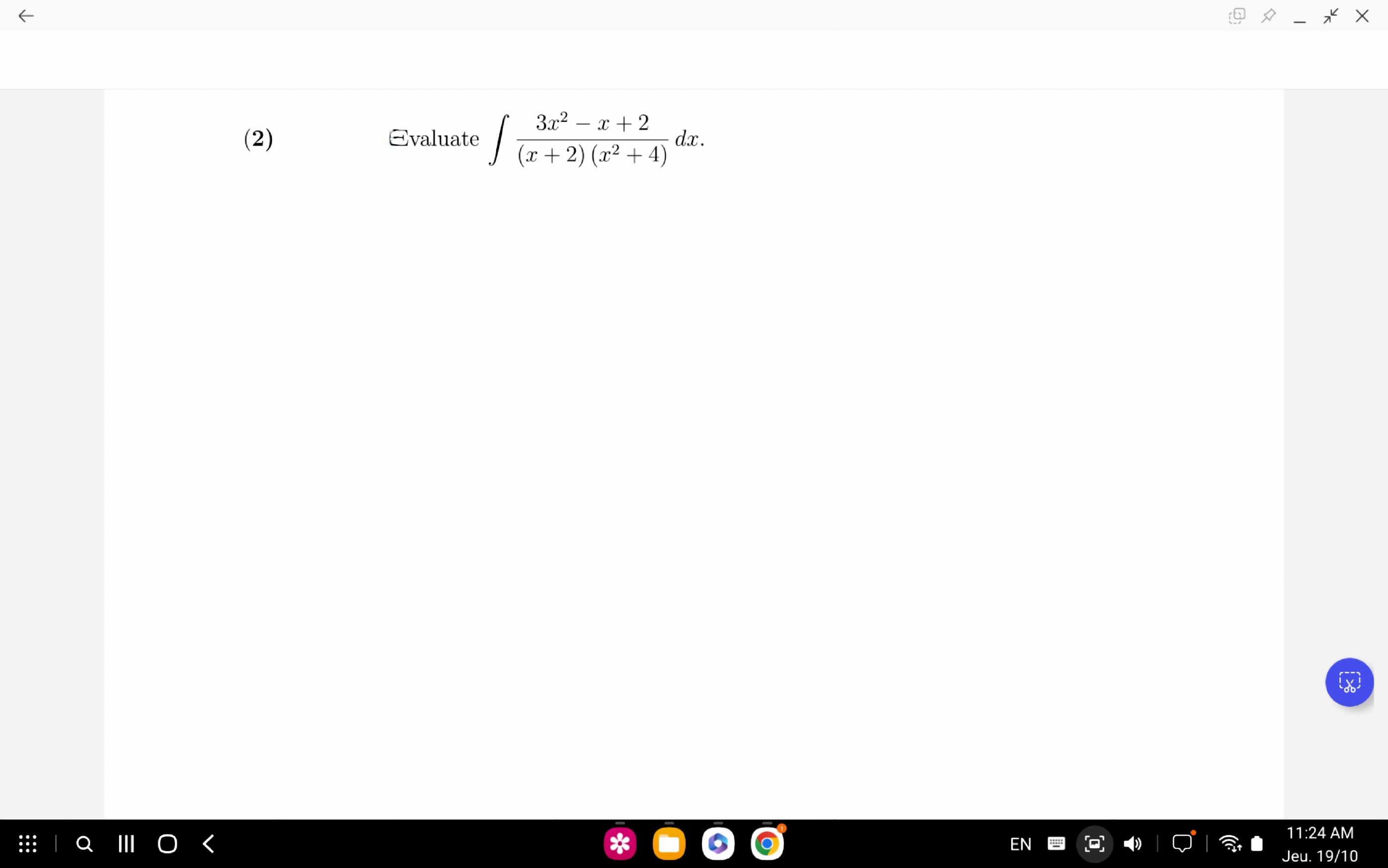 solved-x-2-x2-4-3x2-x-2dx-chegg