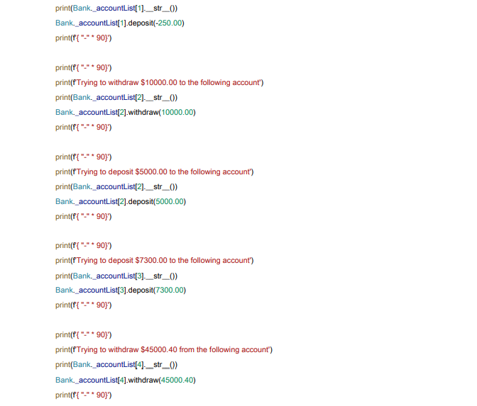 Solved (Python) Result of code must display the same as the | Chegg.com