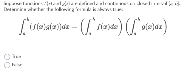 Solved Suppose Functions F X And G X Are Defined And