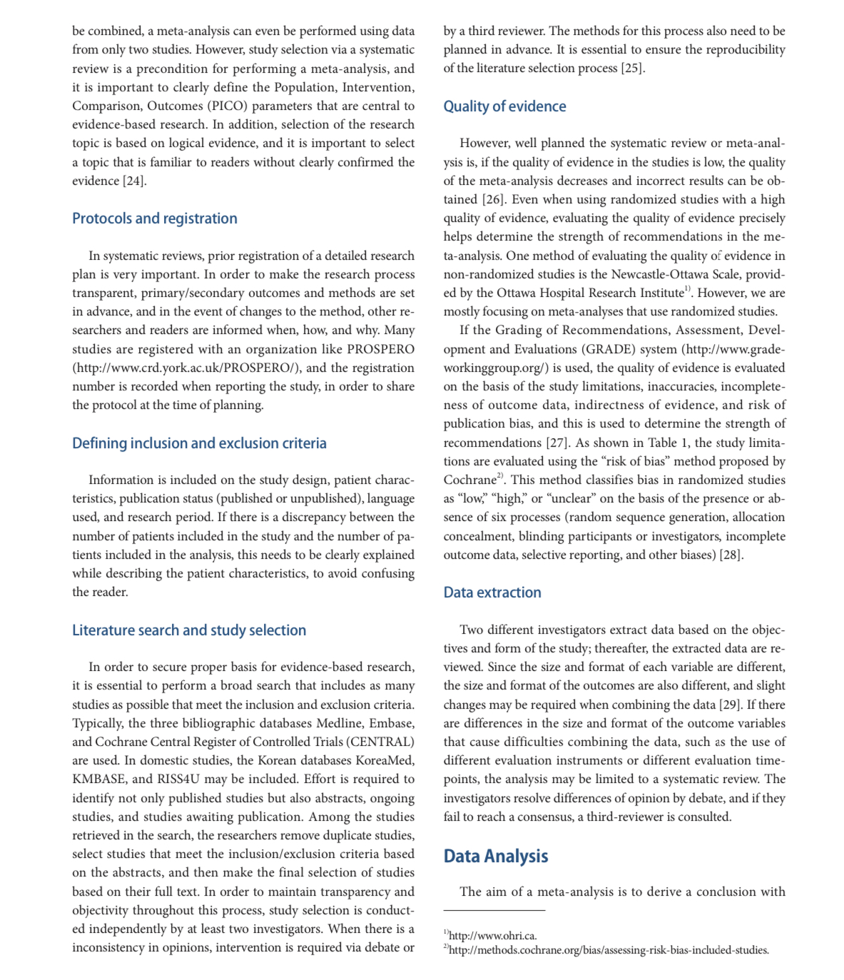 Assessing and Avoiding Publication Bias in Meta-analyses