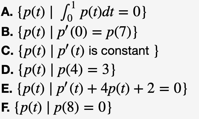 Solved Let P2 denote the vector space of polynomials of | Chegg.com