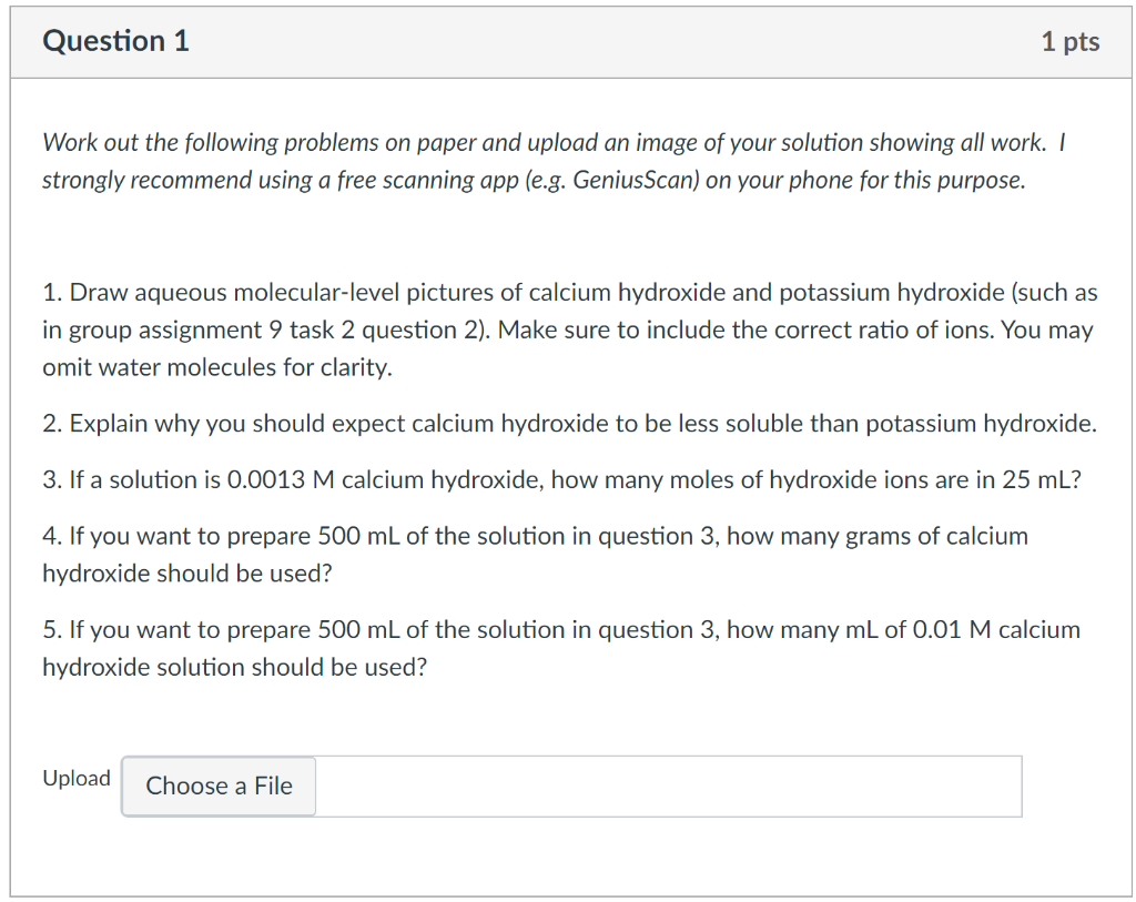 Solved Work out the following problems on paper and upload | Chegg.com