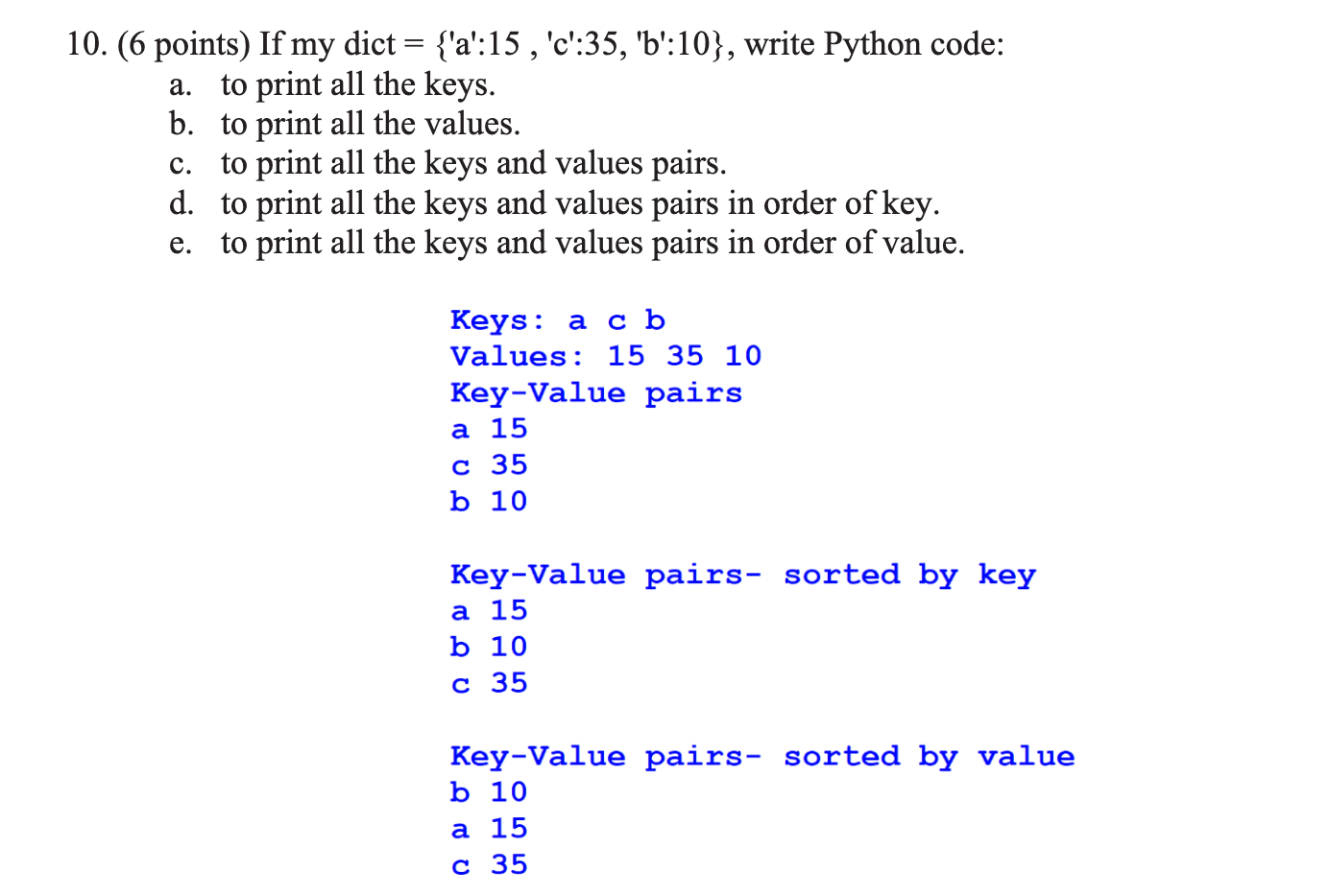 Solved (When processing a string, a list or a | Chegg.com