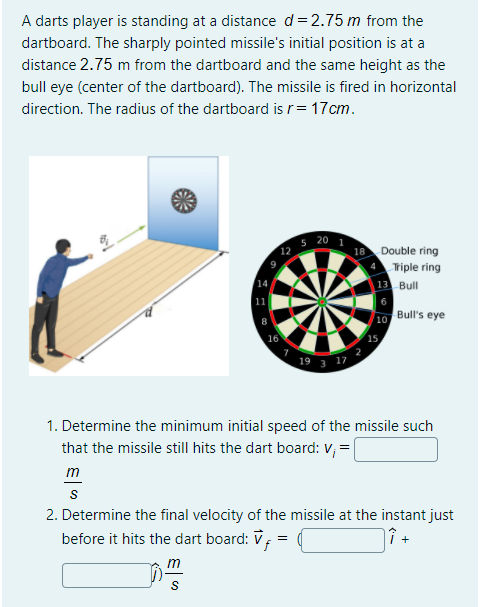 Distance from on sale the dartboard