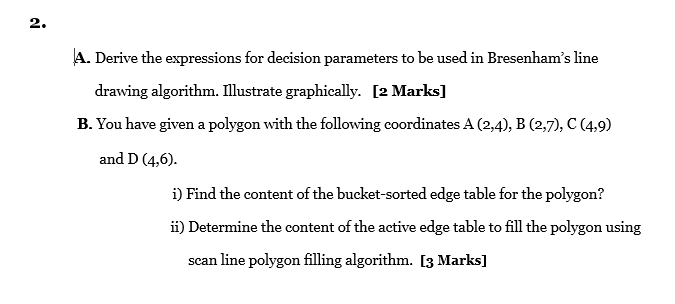 Solved . 2. A. Derive the expressions for decision | Chegg.com