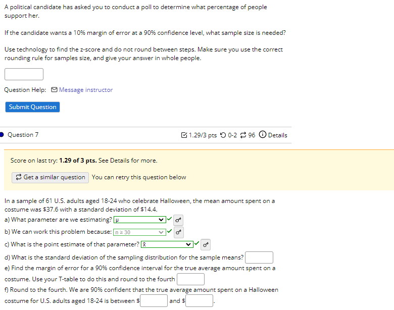 Solved A political candidate has asked you to conduct a poll | Chegg.com