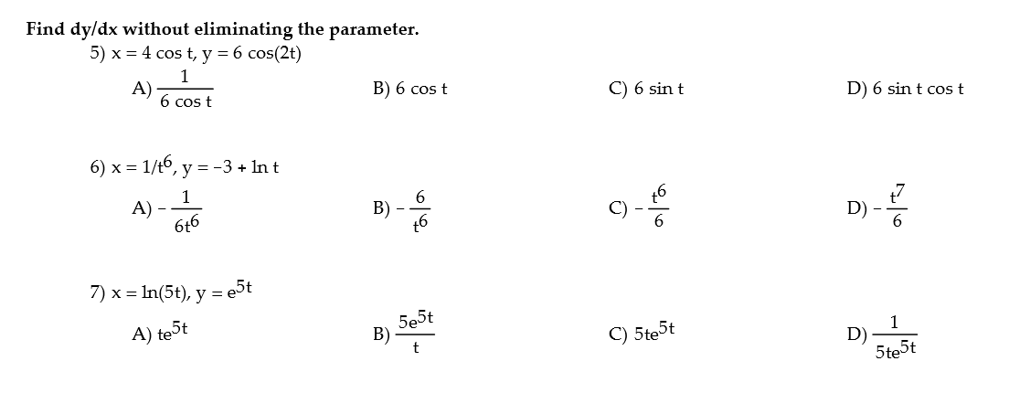 Cos2t. 2sin t * cos t. Cos2t-sin2t. X cos t y sin t cos t 0.5.