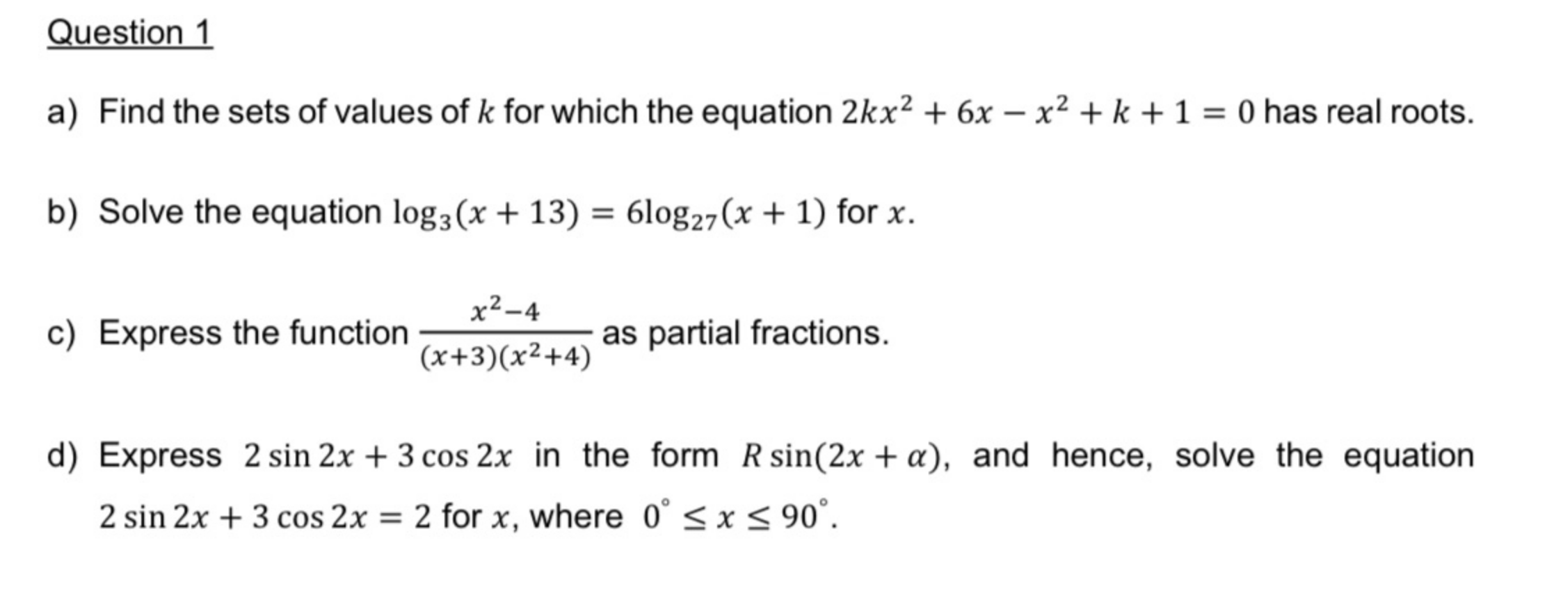 Solved Maths | Chegg.com