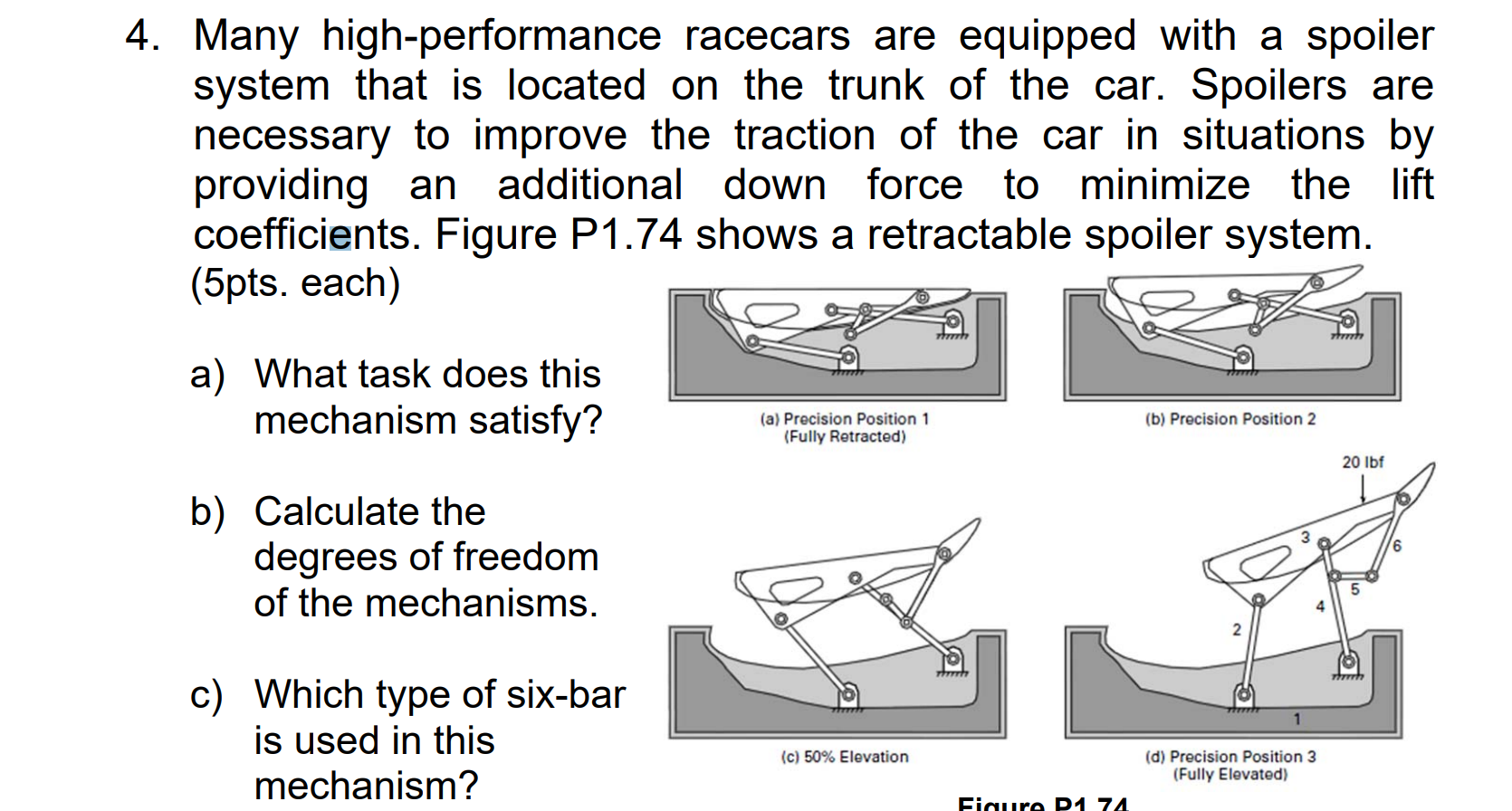 Solved Many highperformance racecars are equipped with a