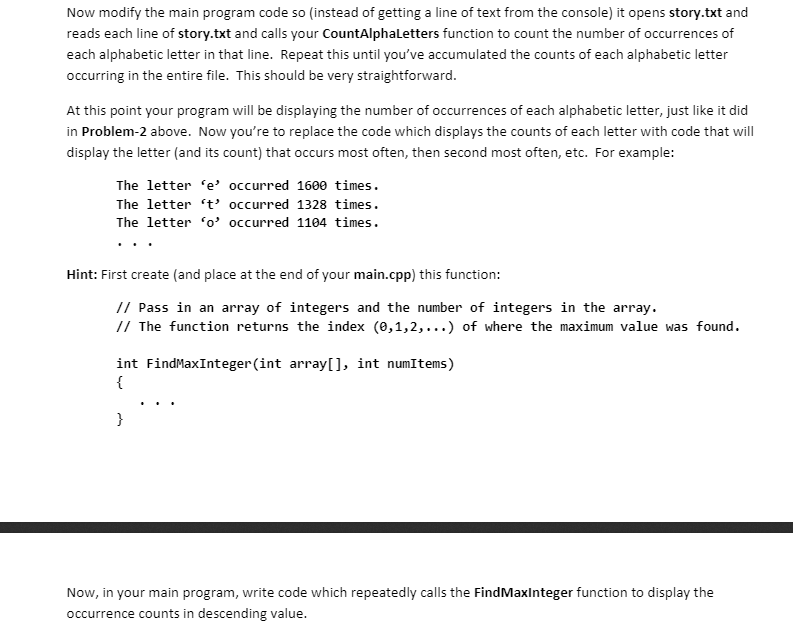 Solved // Description: Program to test the | Chegg.com