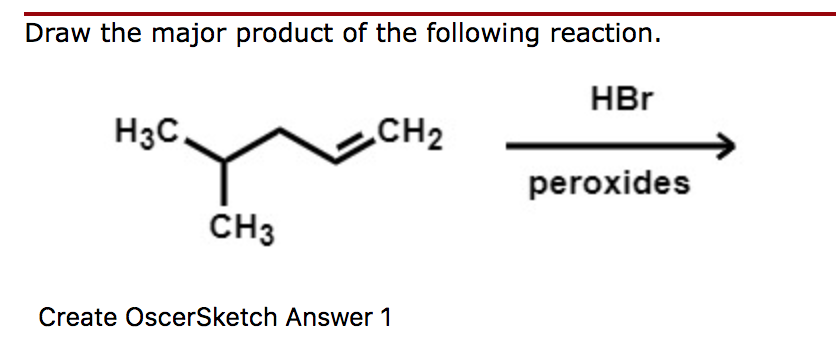 solved-draw-the-major-product-of-the-following-reaction-hbr-chegg