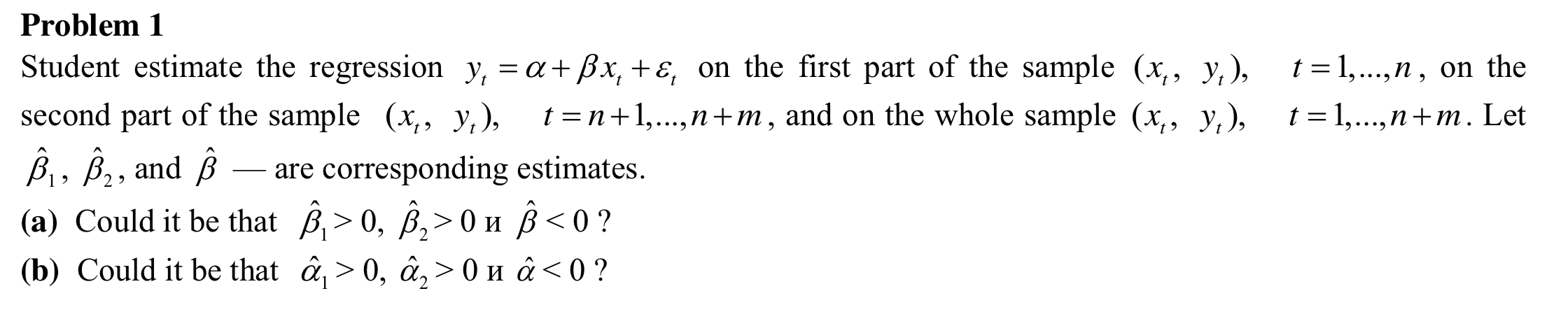 Solved T 1 N On The T 1 N M Let Problem 1 Chegg Com