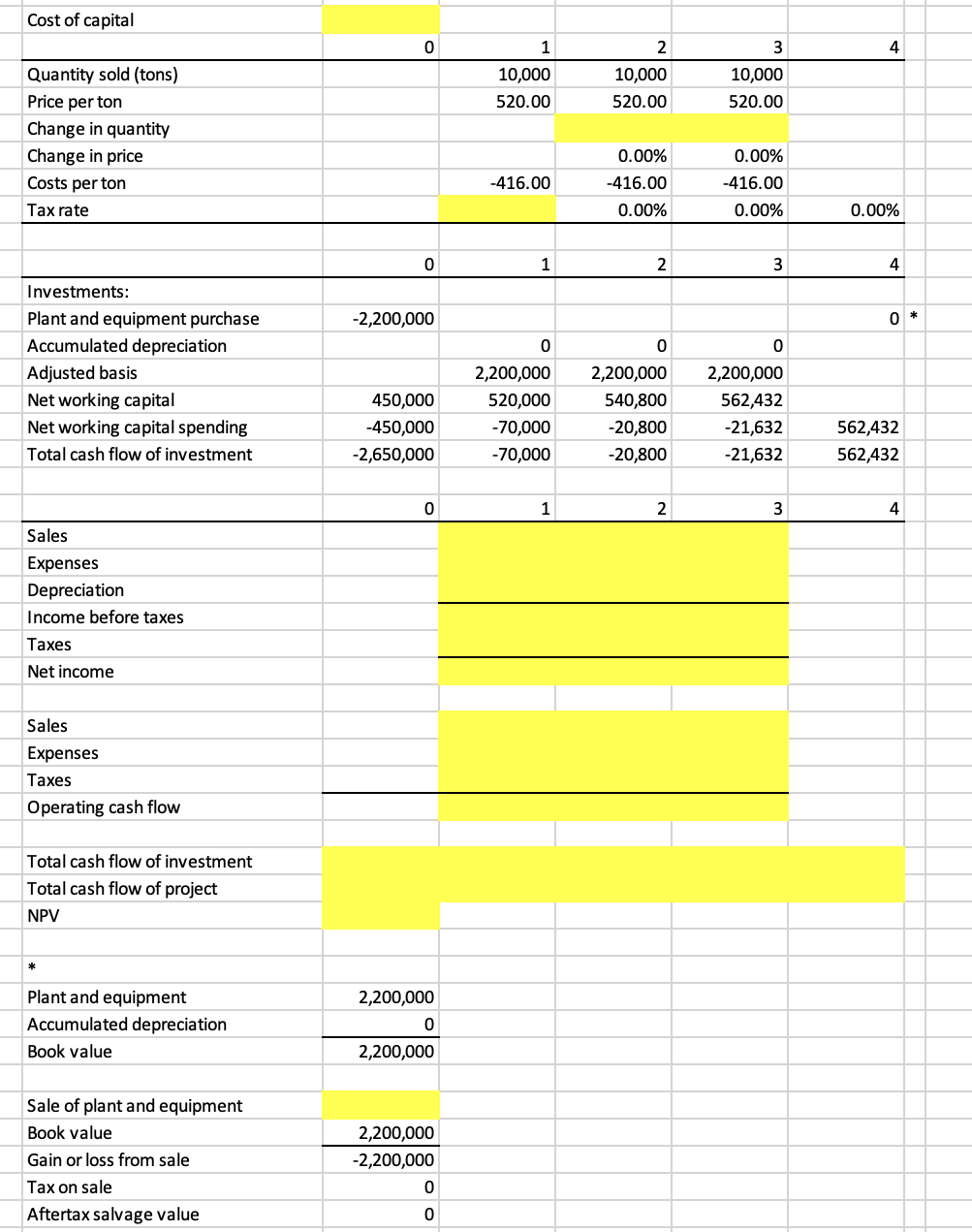 Please refer to the spreadsheet file below for the | Chegg.com