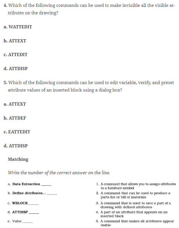 Solved 4. Which of the following commands can be used to | Chegg.com