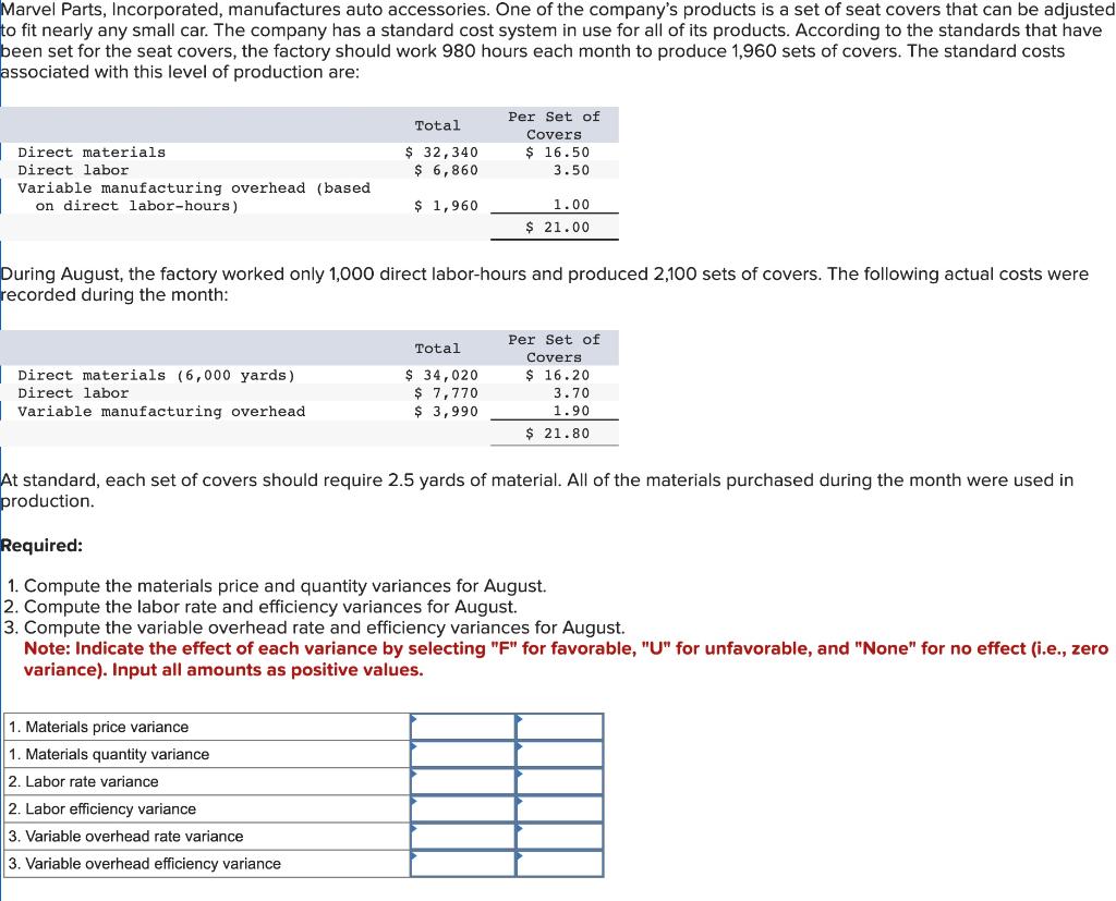 Solved Quality Motor Company is an auto repair shop that