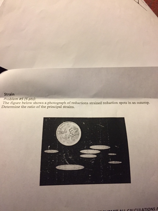 Solved Strain Problem #5 pts): The figure below shows a | Chegg.com