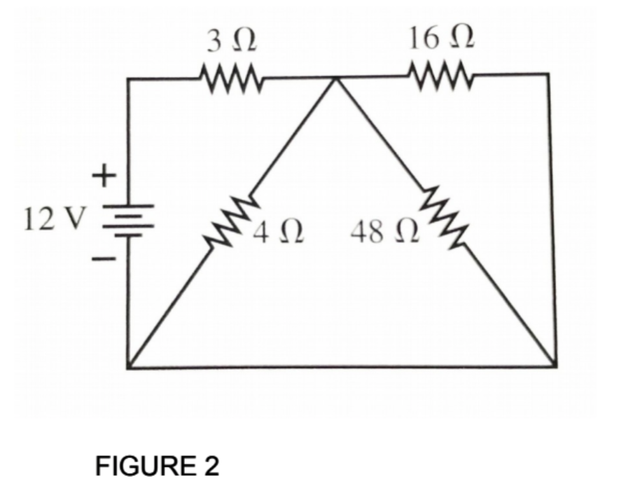 Solved For the circuit shown in Figure 2, find the current | Chegg.com