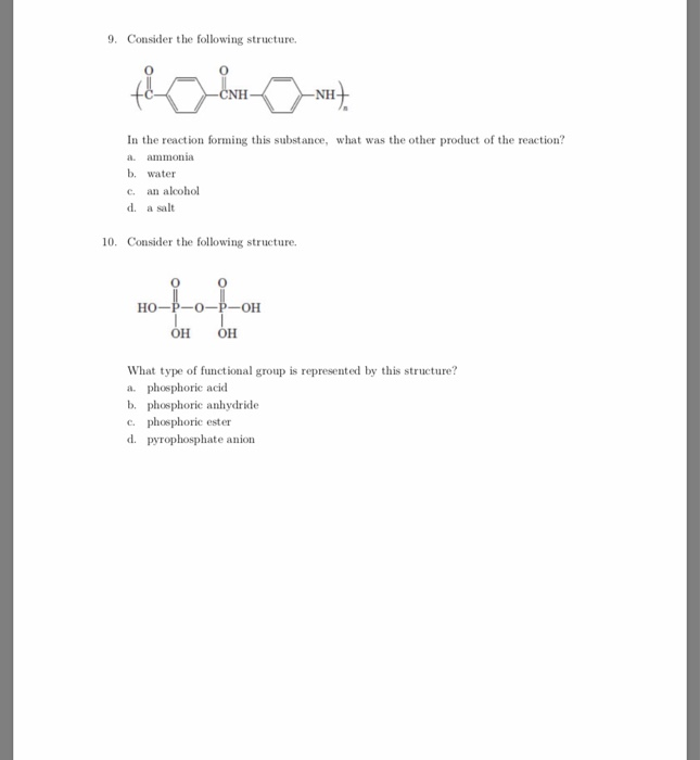 Solved 6. What is/are the products formed in the following | Chegg.com