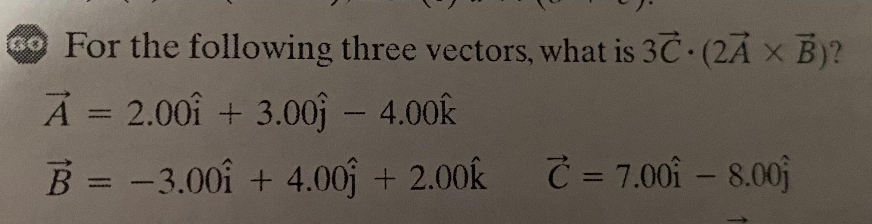 Solved 29 Two vectors are given by a = (4.0 m)î - (3.0 m)ſ + | Chegg.com