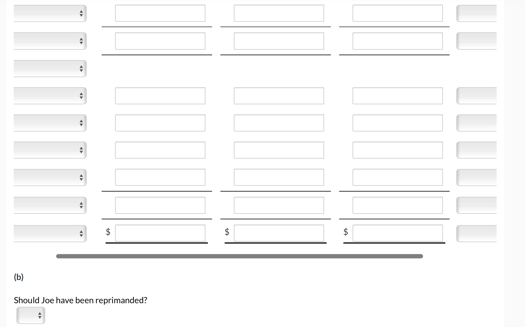 Solved As sales manager, Joe Batista was given the following