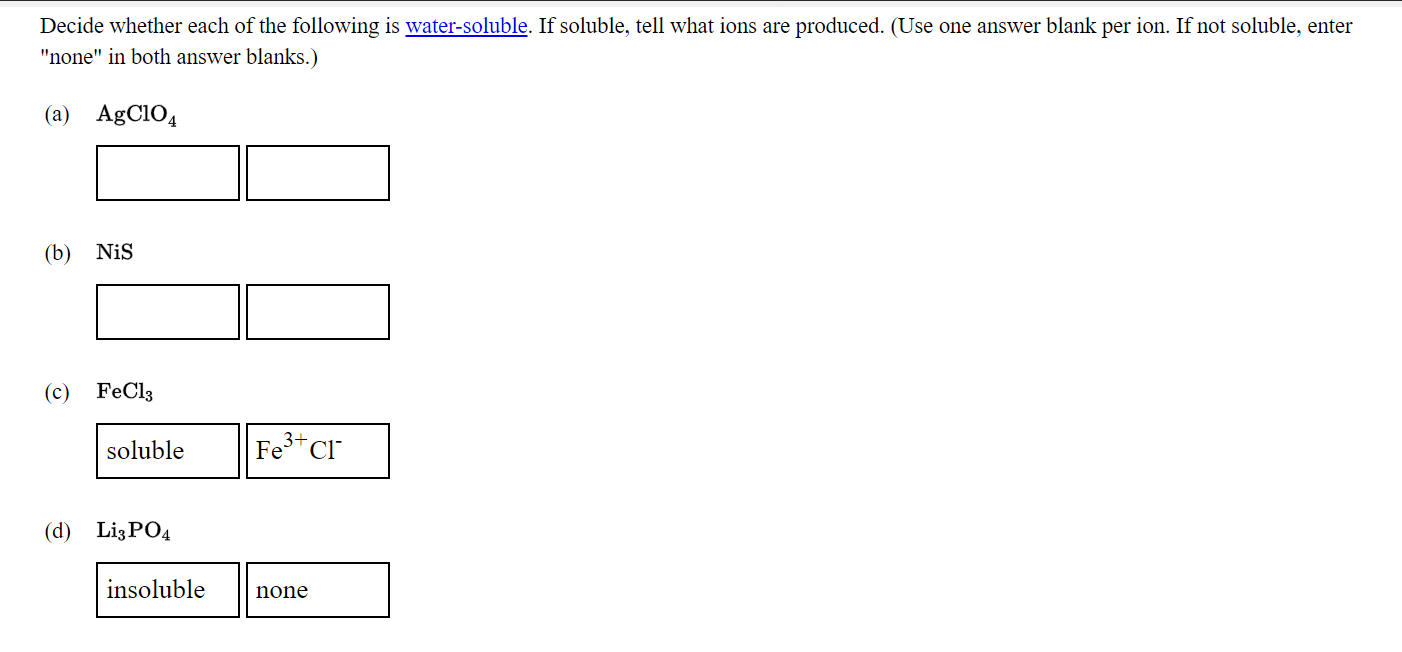 Solved Decide whether each of the following is | Chegg.com