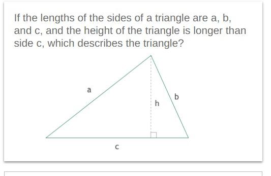 Solved If the lengths of the sides of a triangle are a b Chegg