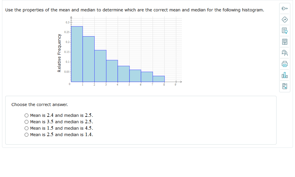 solved-use-the-properties-of-the-mean-and-median-to-chegg