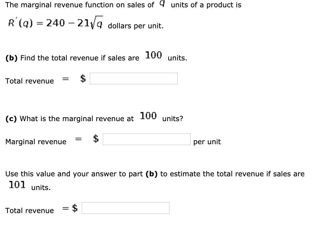 how-to-calculate-total-revenue-in-microeconomics