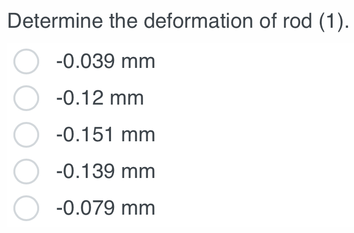 Solved The system shown in the figure consists of two bars | Chegg.com