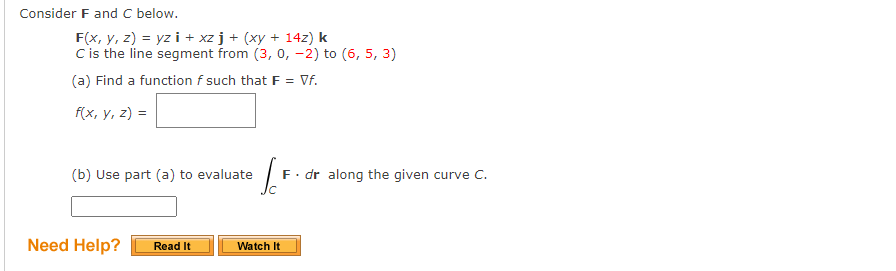 Solved Consider F And C Below F X Y Z Yz I Xz J