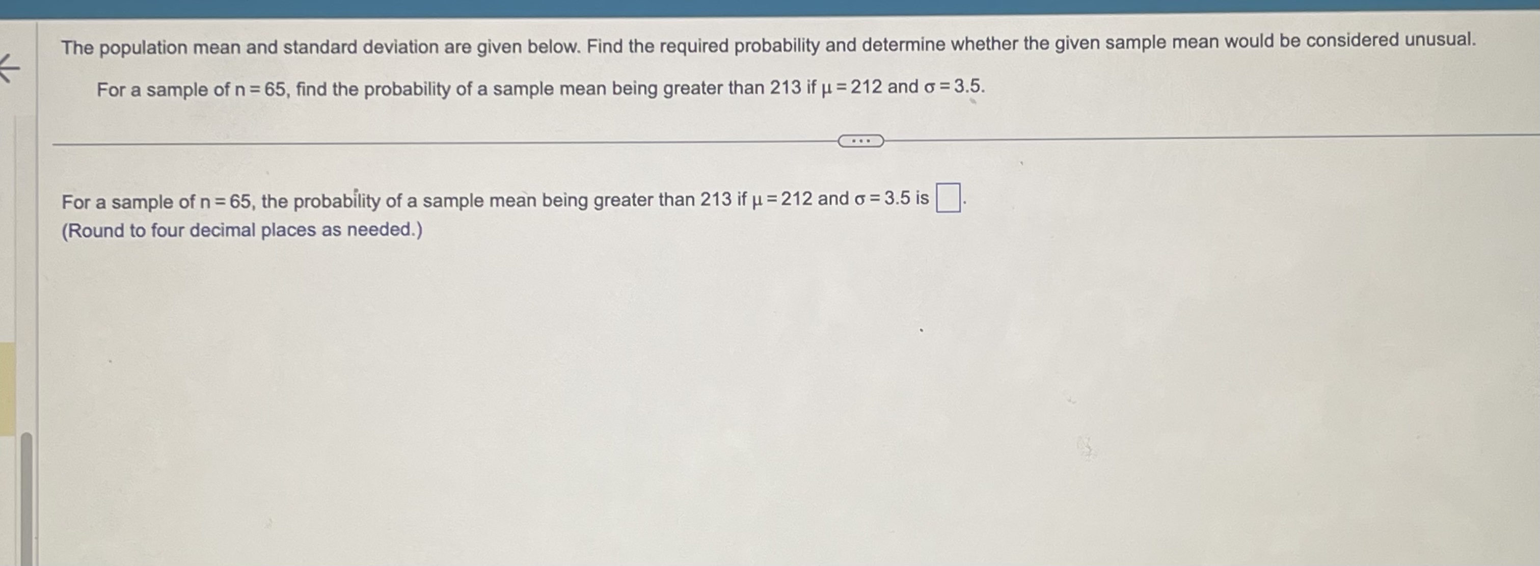 how to find proportion of population with mean and standard deviation