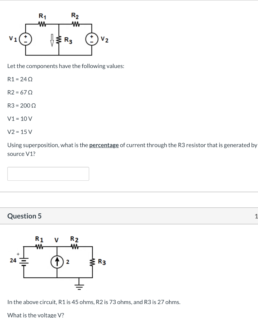 V 9 R1 R2 R3 Solved R2 R1 Wr V 2 R3 V1 Let the components have the | Chegg.com