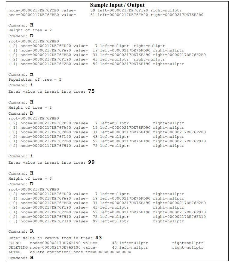 Solved CSC237 C++ Programming Lab21a Binary Trees This lab | Chegg.com