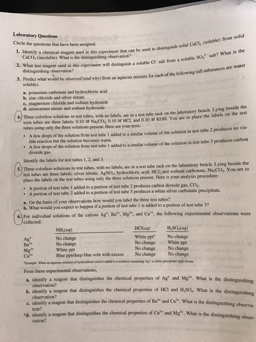 Solved Circle The Questions That Have Been Assigned. 