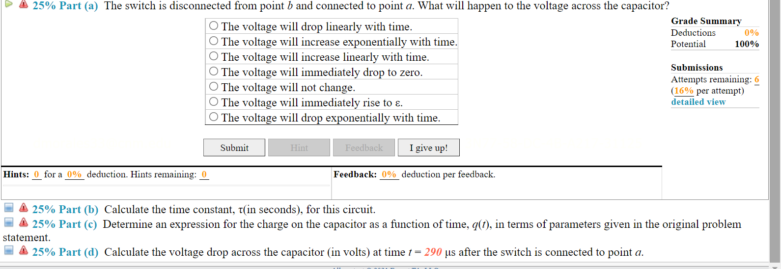 Solved (13) Problem 6 A bank of batteries, total emf ε =