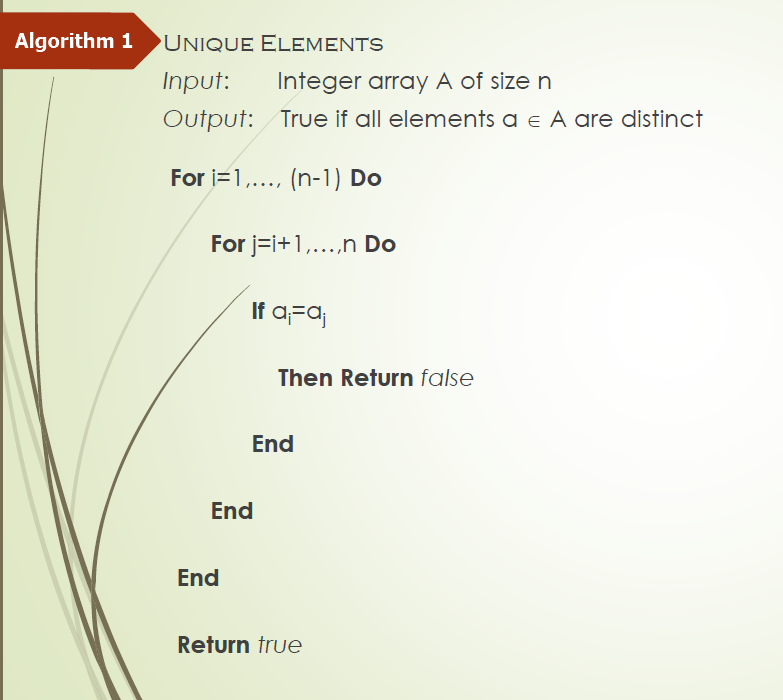 Solved Analysis of Algorithm Without use big O 1- Find | Chegg.com