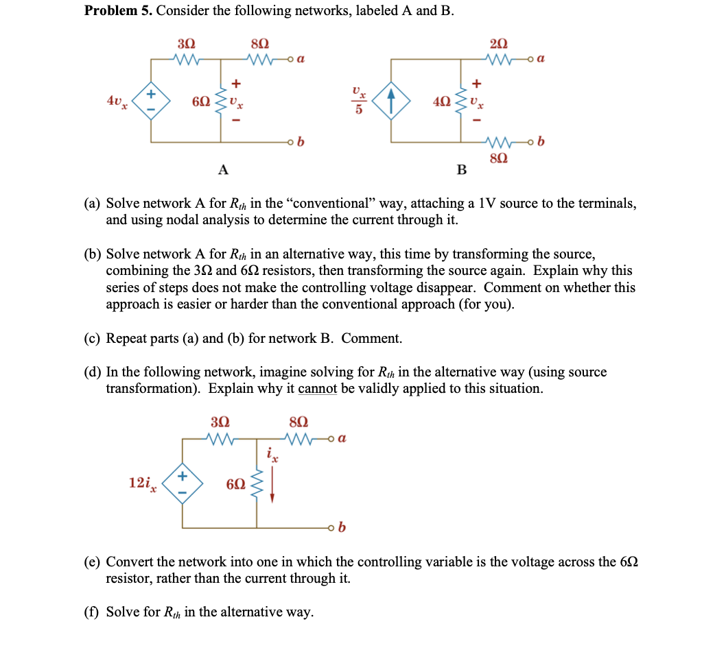 Solved the circuit is easier to solve by making an extra | Chegg.com