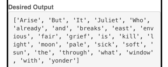 Solved 8.4 Open the file romeo.txt and read it line by line. | Chegg.com