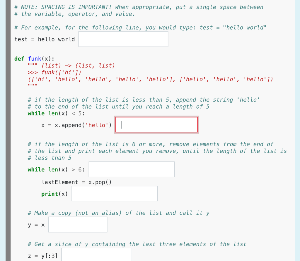 Solved identify the errors in the code and then replace the | Chegg.com