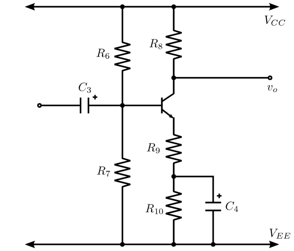 I am trying to create a 2 Stage BJT Amplifier. First