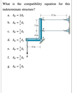 Solved for this What is the compatibility equation | Chegg.com