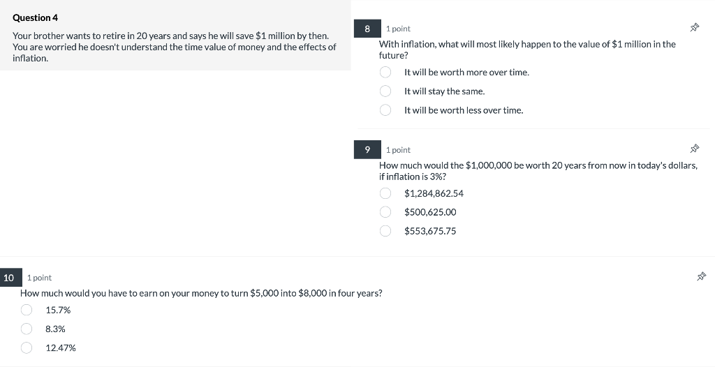 Solved Your brother wants to retire in 20 years and says he 