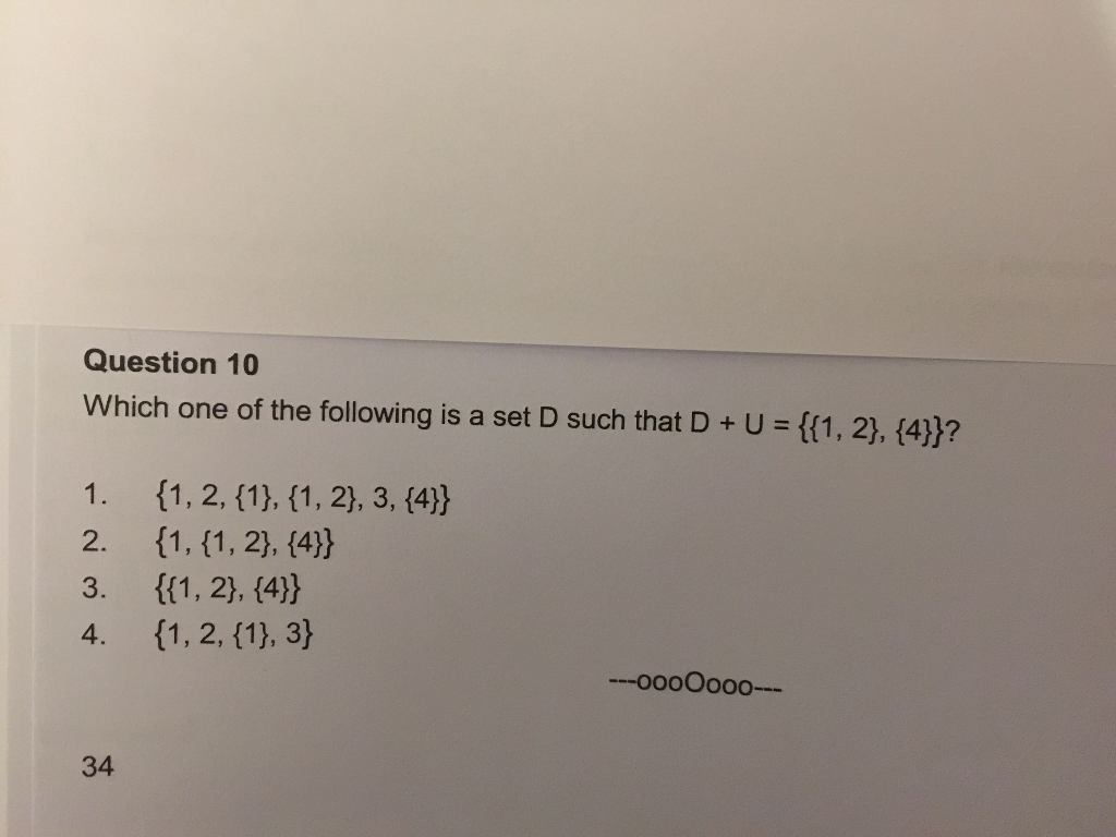 Solved Consider The Following Sets Where U Represents A Chegg Solved Consider The Following Sets Where U Represents A Chegg