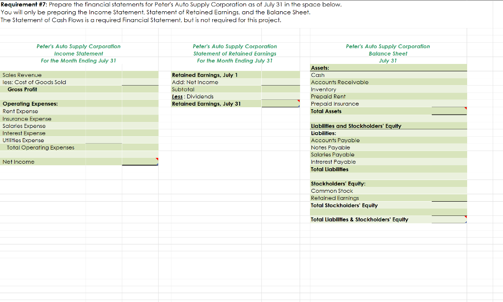 Solved Chart of AccountsRequirement #4: Prepare adjusting | Chegg.com