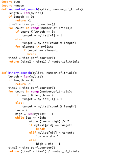 Solved Python: Using the code provided to follow | Chegg.com