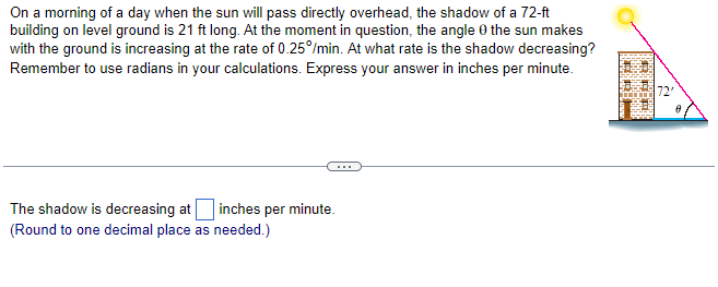 Solved On a morning of a day when the sun will pass directly | Chegg.com