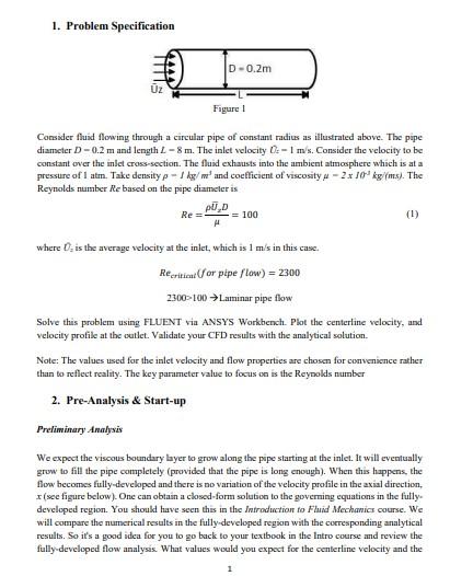 cfd assignment report