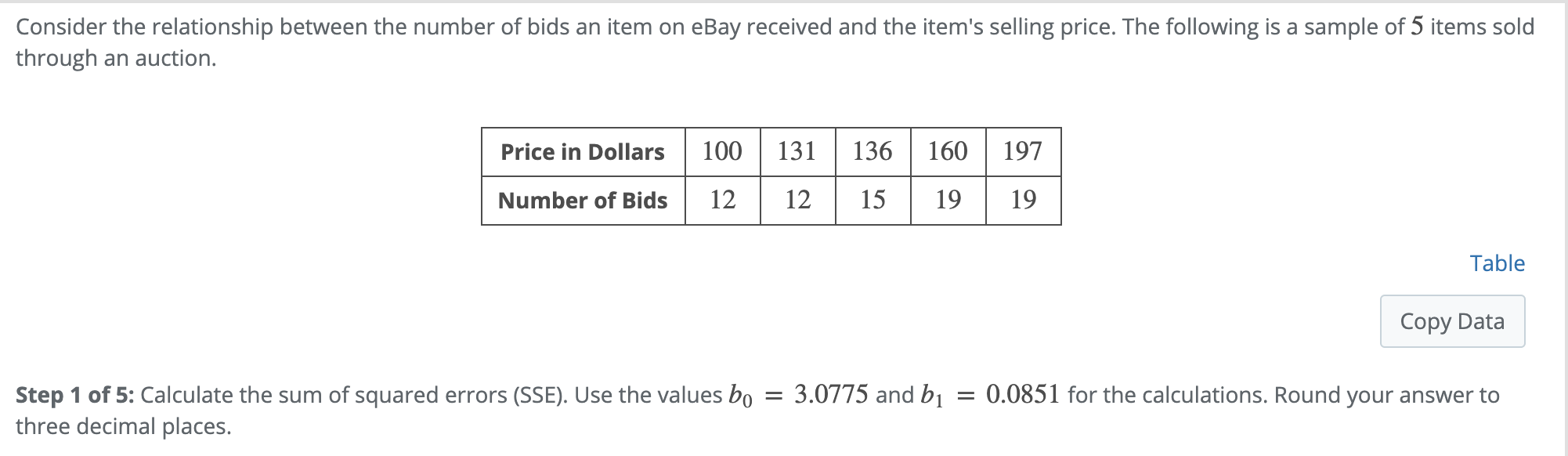 Solved Calculate the estimated variance of errors, s2ese2. | Chegg.com