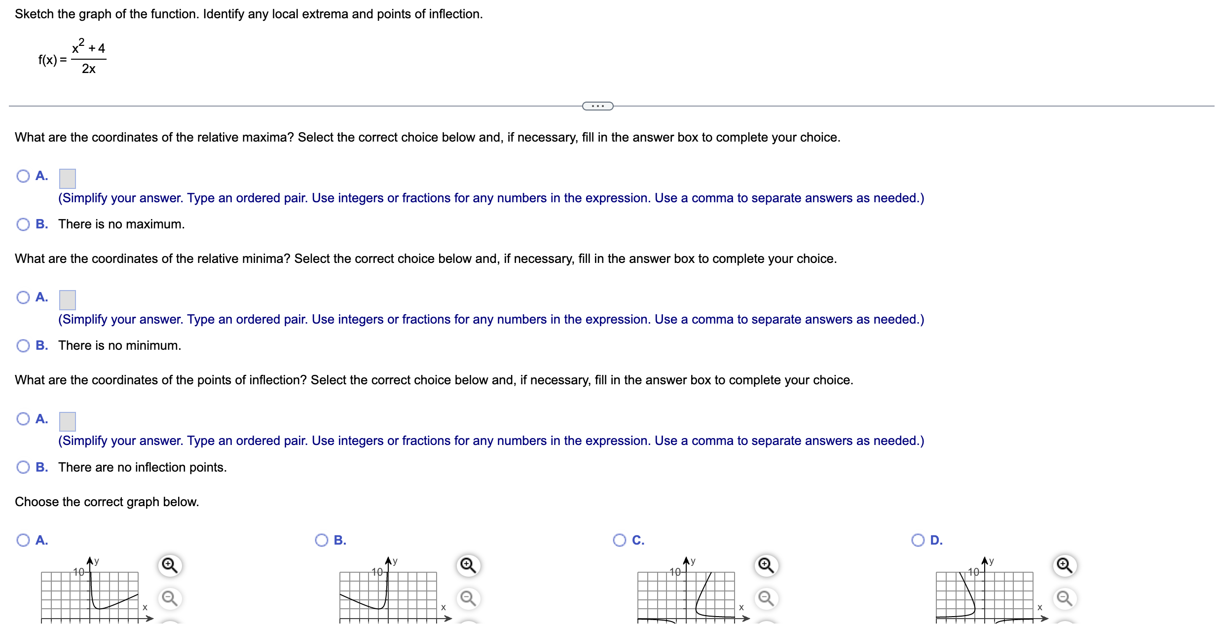 Solved Sketch the graph of the function. Identify any local | Chegg.com