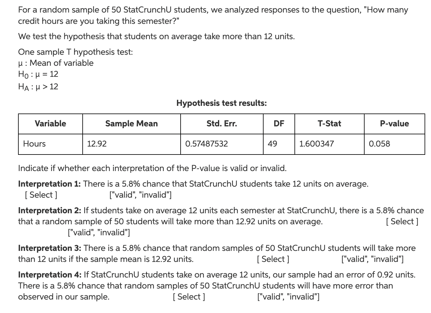 solved-for-a-random-sample-of-50-statcrunchu-students-we-chegg